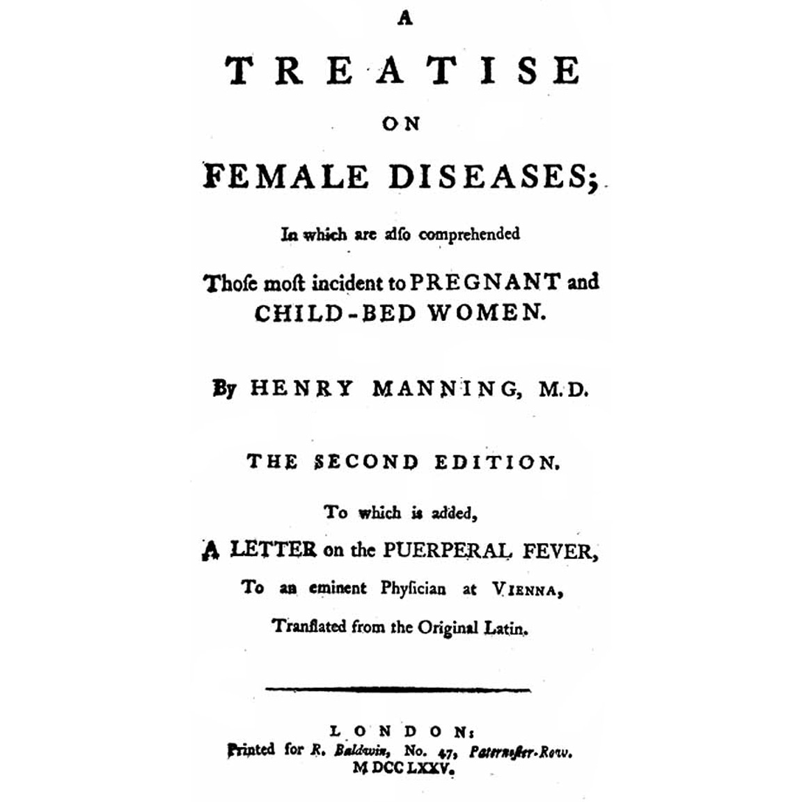 1775-MANNING-Treatise-Female-Dis-titre