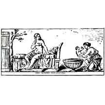 1884-MENARD-Birth of Achilles