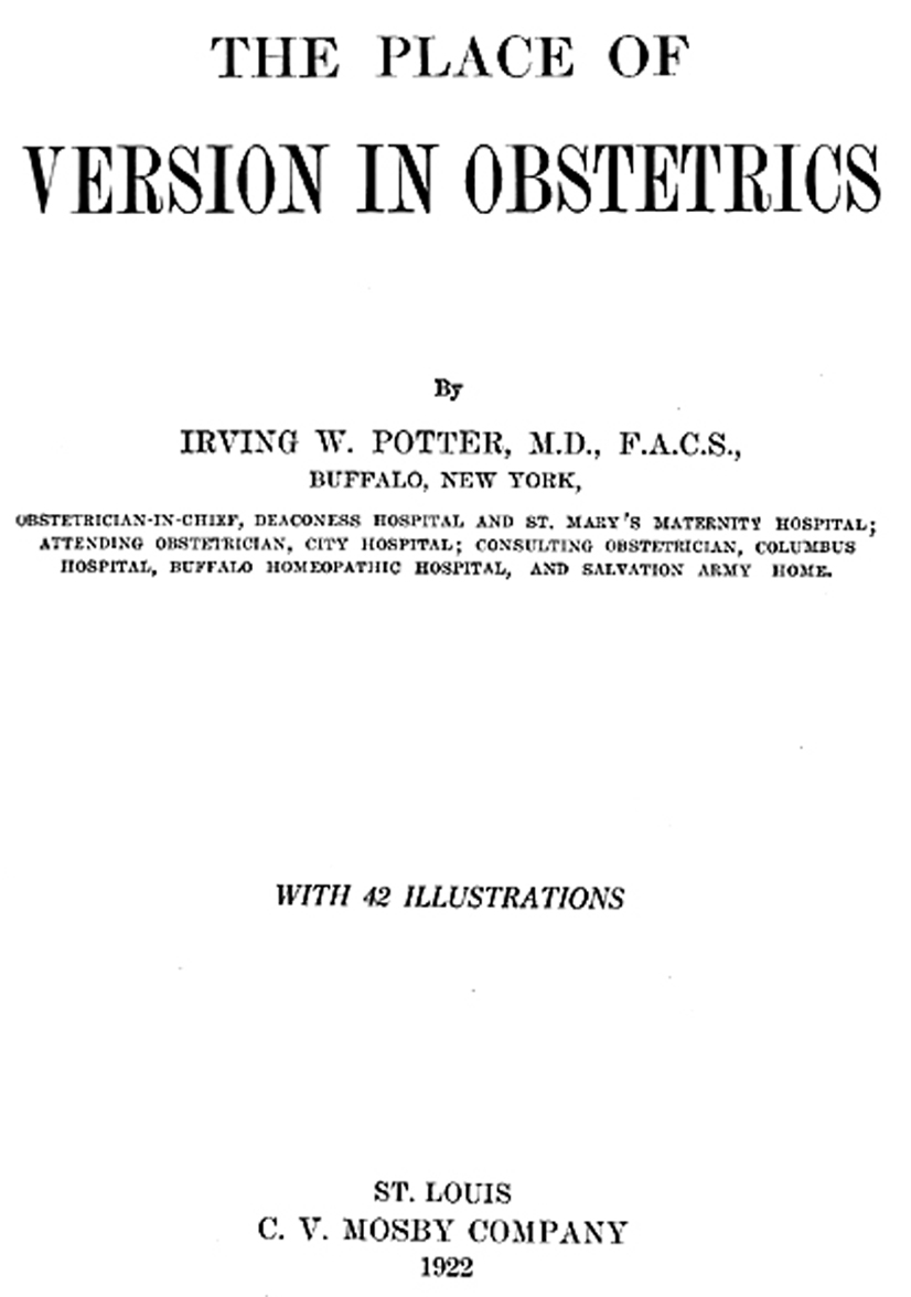 1922-POTTER-ThePlaceOfVersion-title