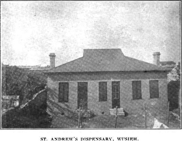 1908 - St. Andrew's Dispensary, Wusieh