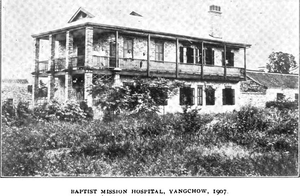 1908 - Baptist Mission Hospital, Yangchow