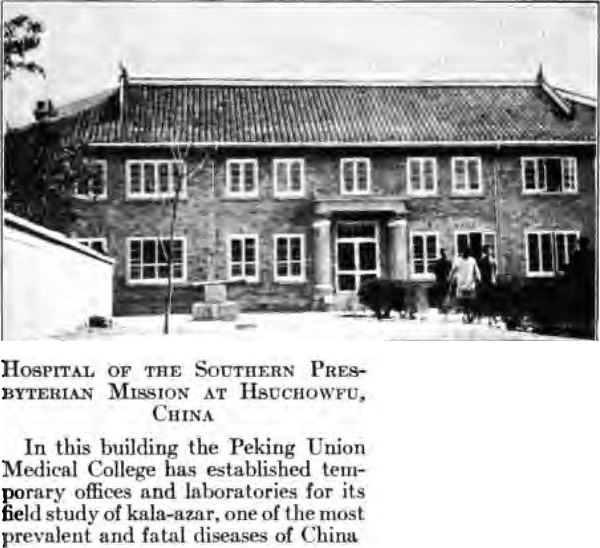 1919 - Presbyterian Mission Hospital, Hsuchowfu
