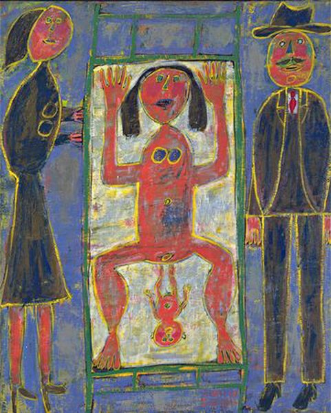1944-DUBUFFET L'accouchement